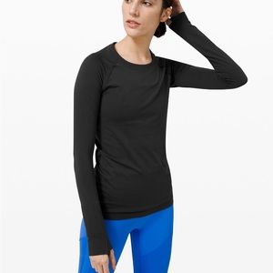 Black long sleeve swiftly tech